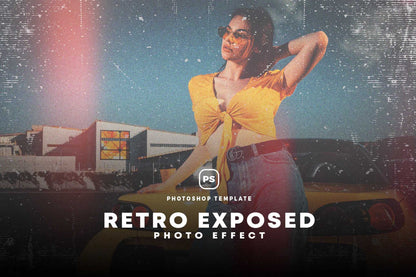 20 Cinematic Vintage Photoshop Effects Pack
