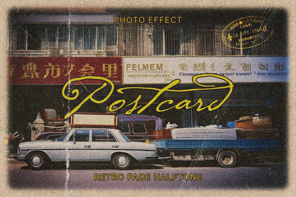 21-In-1 Vintage Photo Artistry Photoshop Effects Bundle