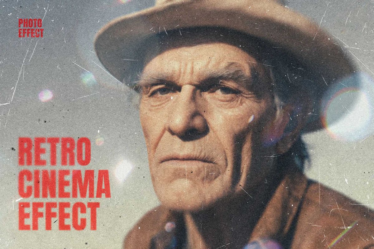 25-In-1 Retro Chronicles Photoshop Effects Bundle