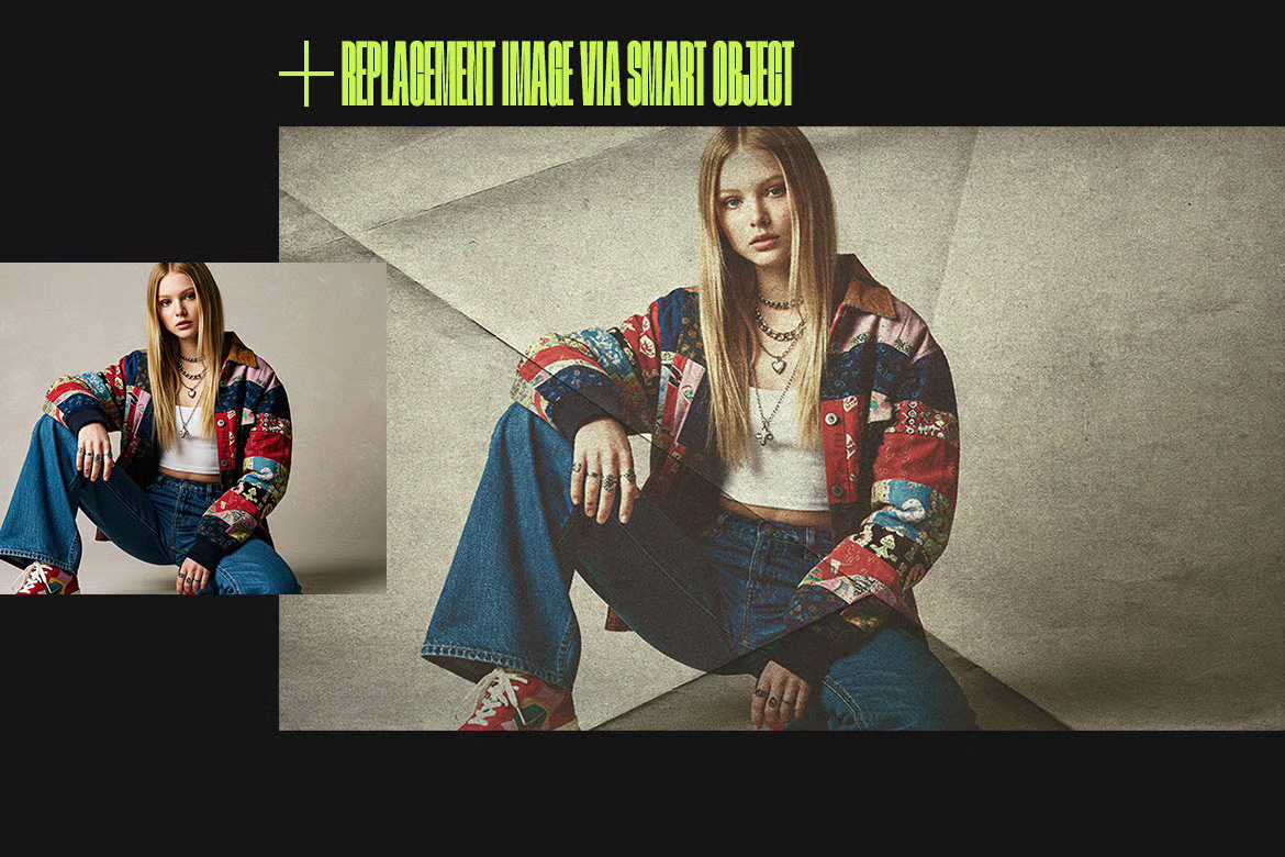 21 Heritage Retro Photoshop Templates Set - Photoboto