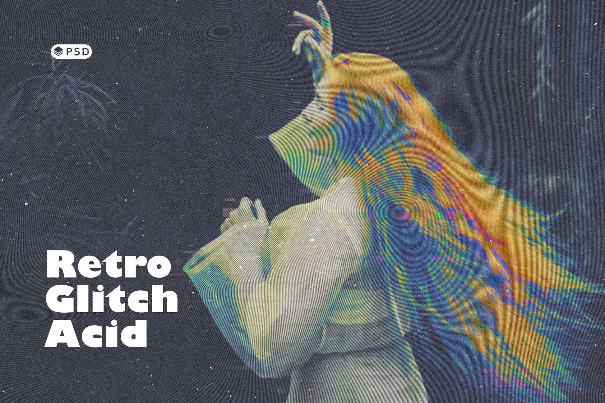 24 Disruptive Glitch Photoshop Effects - Photoboto