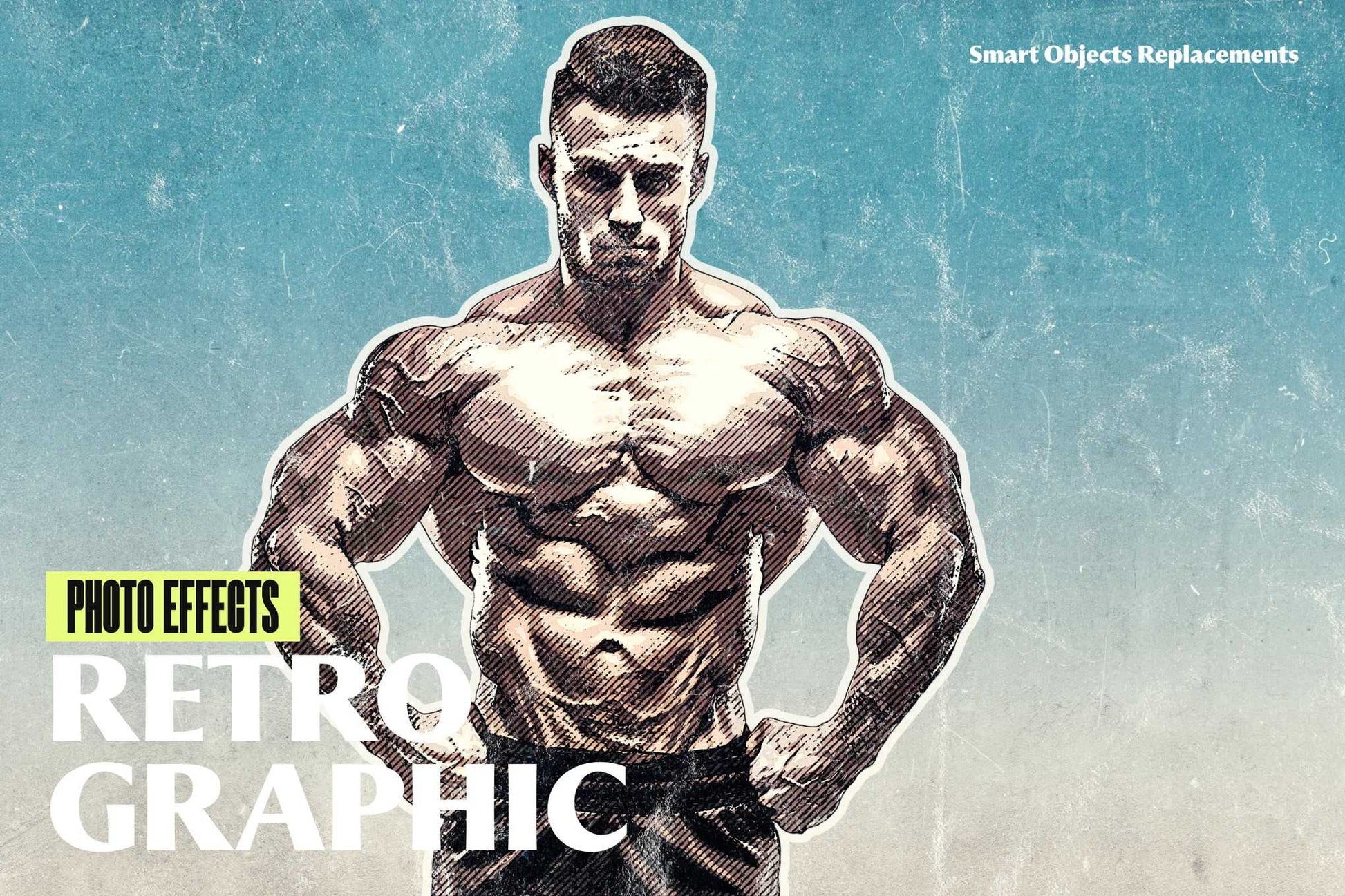 21 Heritage Retro Photoshop Templates Set - Photoboto