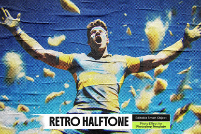 21 Heritage Retro Photoshop Templates Set - Photoboto