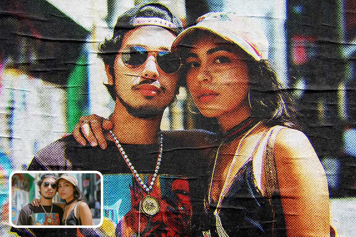 21 Heritage Retro Photoshop Templates Set - Photoboto