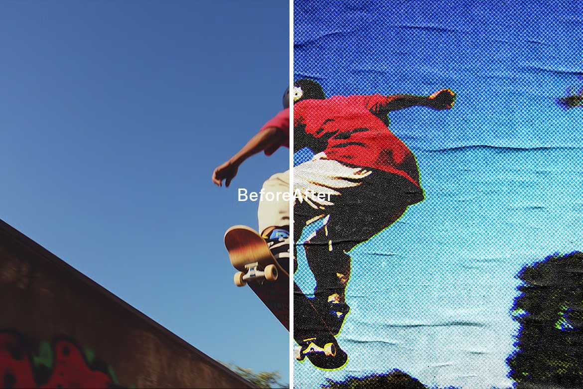 21 Heritage Retro Photoshop Templates Set - Photoboto