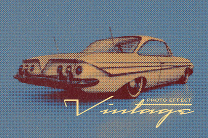 24 Authentic Retro Photoshop Templates Collection - Photoboto