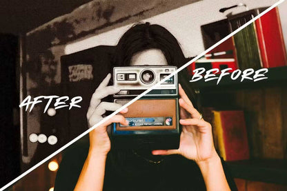 22 Retro Chic Photoshop Templates Bundle - Photoboto