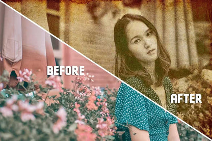22 Retro Chic Photoshop Templates Bundle - Photoboto