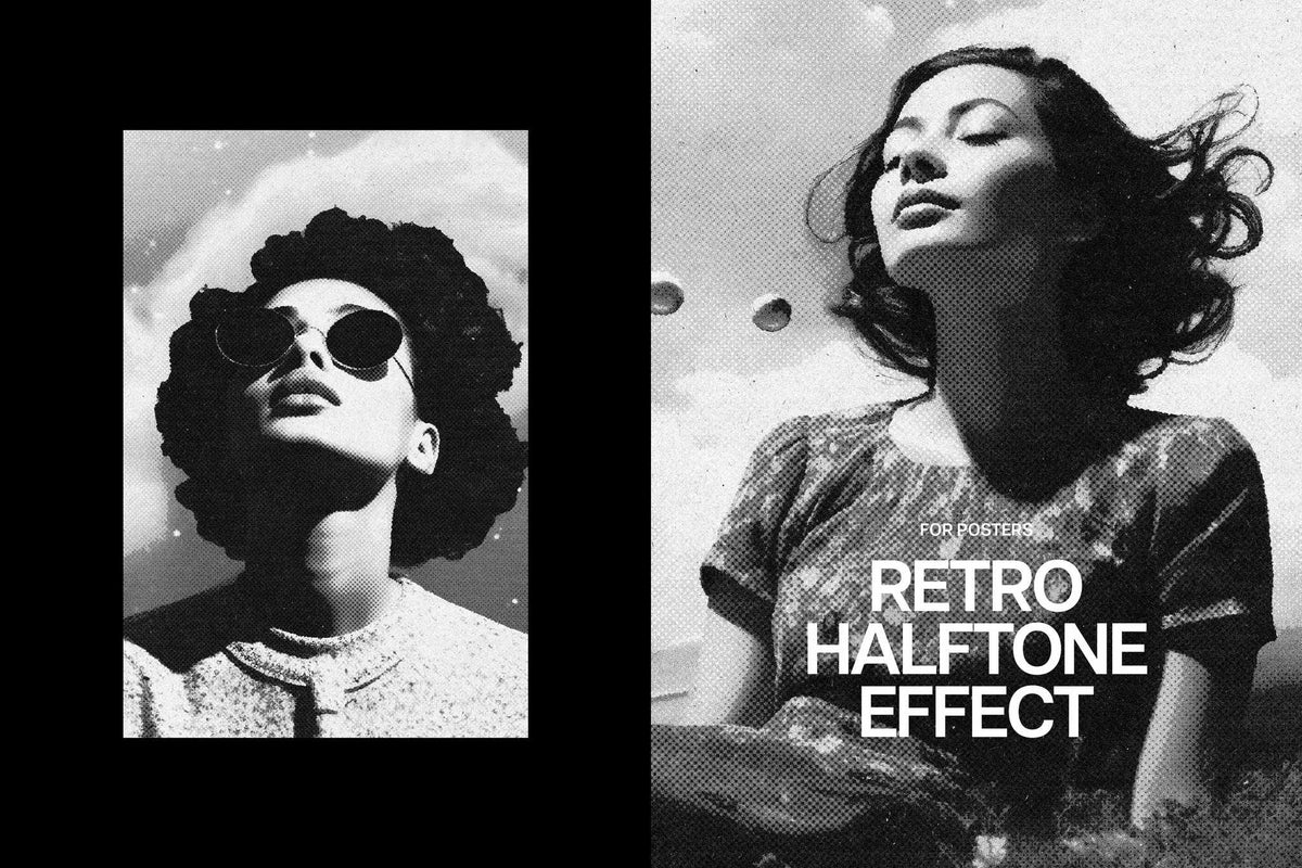 25-In-1 Retro Chronicles Photoshop Effects Bundle