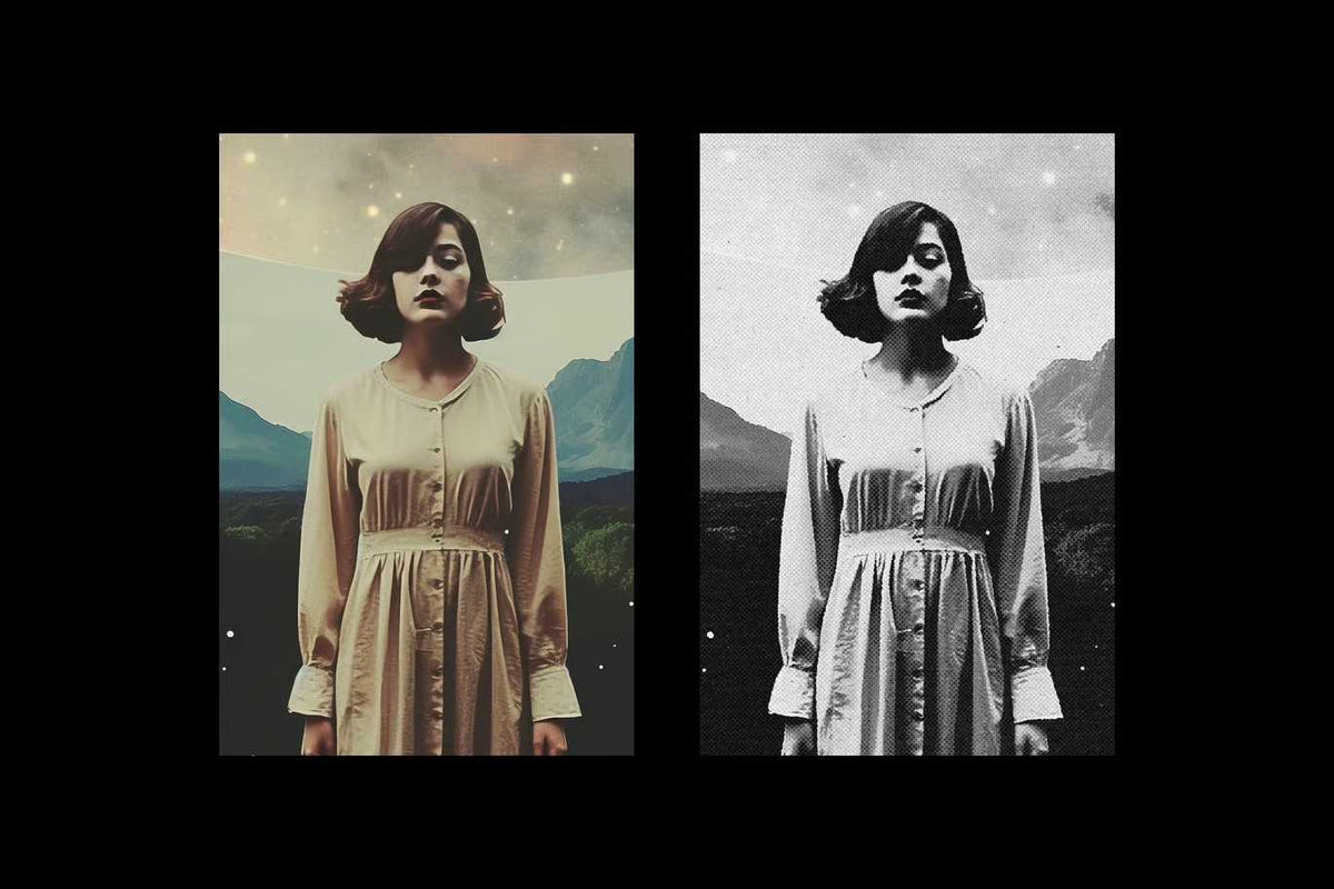 25-In-1 Retro Chronicles Photoshop Effects Bundle
