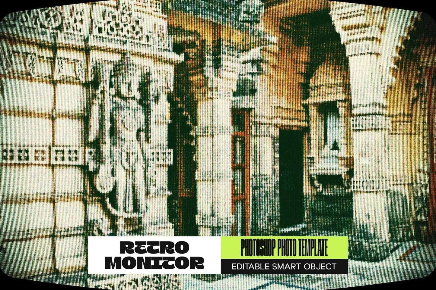 21 Heritage Retro Photoshop Templates Set - Photoboto