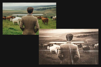 21 Heritage Retro Photoshop Templates Set - Photoboto