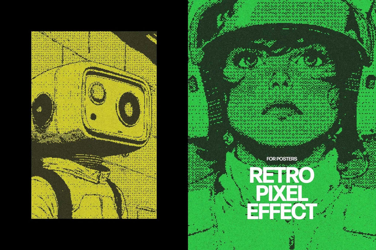 26-In-1 Authentic Retro Photoshop Effects Bundle