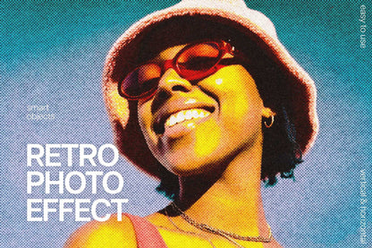 25-In-1 Retro Chronicles Photoshop Effects Bundle