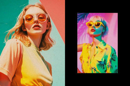 25-In-1 Retro Visuals Photoshop Effects Bundle