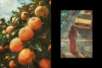 24 Authentic Retro Photoshop Templates Collection - Photoboto