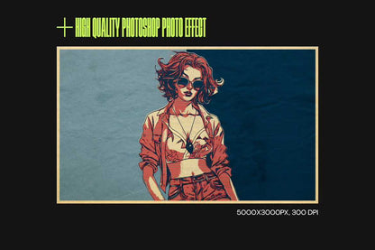 21 Heritage Retro Photoshop Templates Set - Photoboto