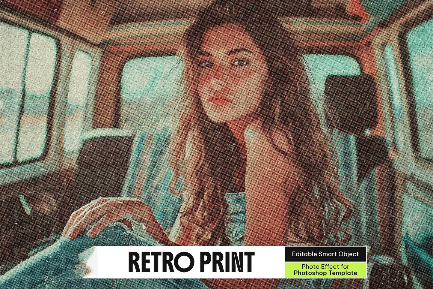 21 Heritage Retro Photoshop Templates Set - Photoboto