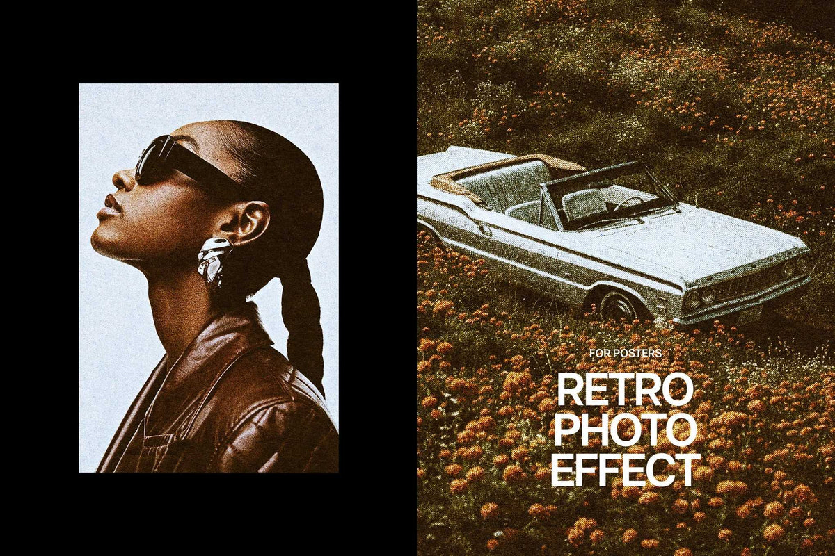 26-In-1 Authentic Retro Photoshop Effects Bundle