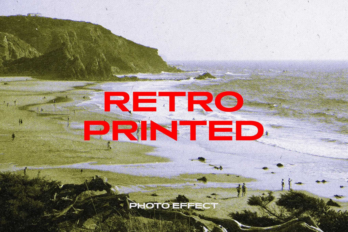 26-In-1 Authentic Retro Photoshop Effects Bundle