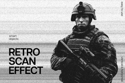 25-In-1 Retro Visuals Photoshop Effects Bundle