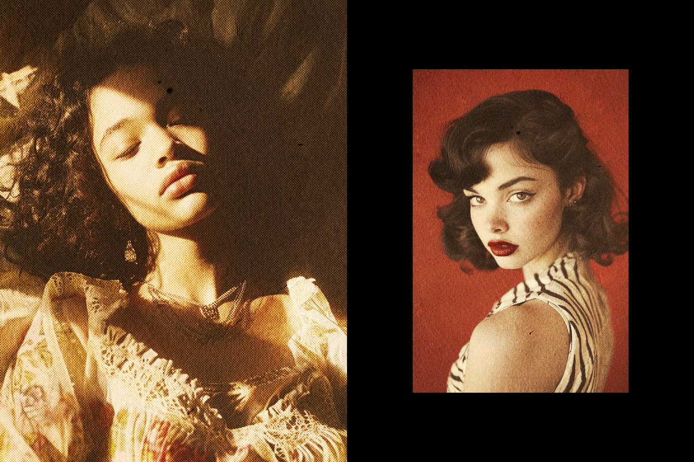 24 Authentic Retro Photoshop Templates Collection - Photoboto