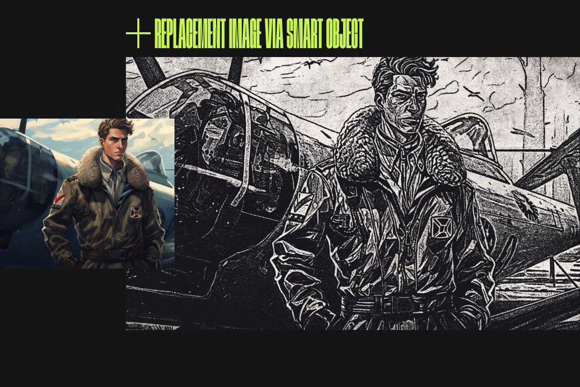 21 Heritage Retro Photoshop Templates Set - Photoboto