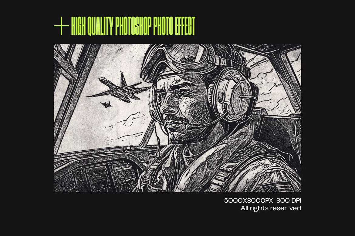 21 Heritage Retro Photoshop Templates Set - Photoboto