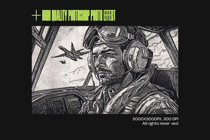 21 Heritage Retro Photoshop Templates Set - Photoboto