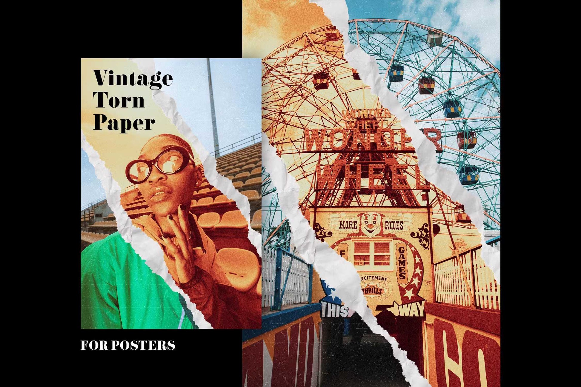 29-In-1 Charming Poster + Portrait Photoshop Templates Bundle - Photoboto