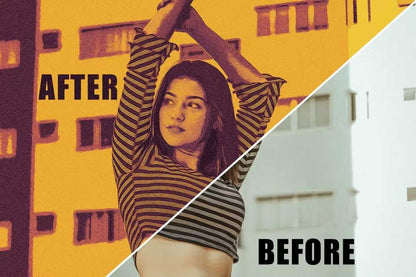 22 Retro Chic Photoshop Templates Bundle - Photoboto