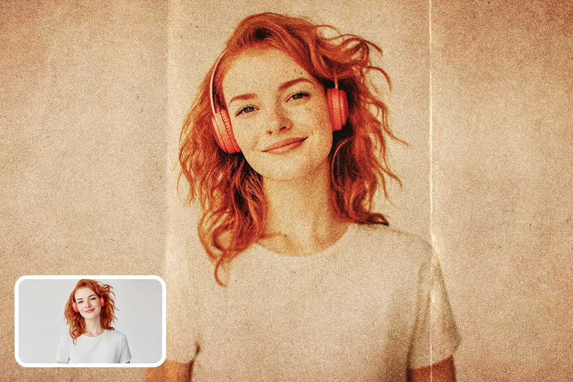 21 Heritage Retro Photoshop Templates Set - Photoboto