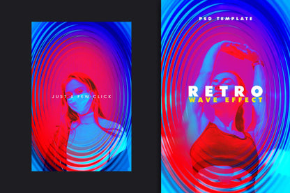 20 Deluxe Portrait + Poster Photoshop Templates Bundle - Photoboto