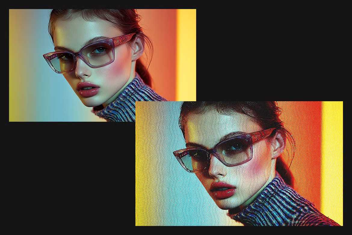 21 Heritage Retro Photoshop Templates Set - Photoboto