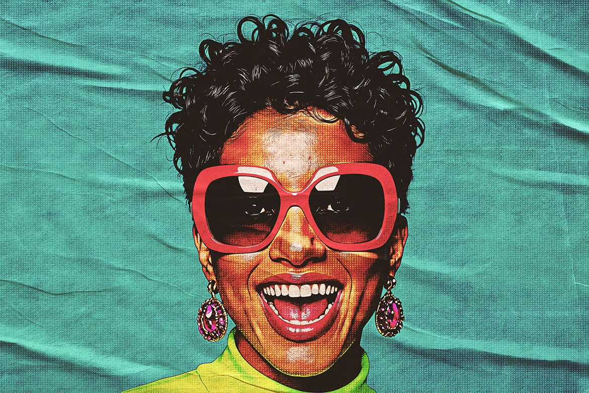 21 Heritage Retro Photoshop Templates Set - Photoboto