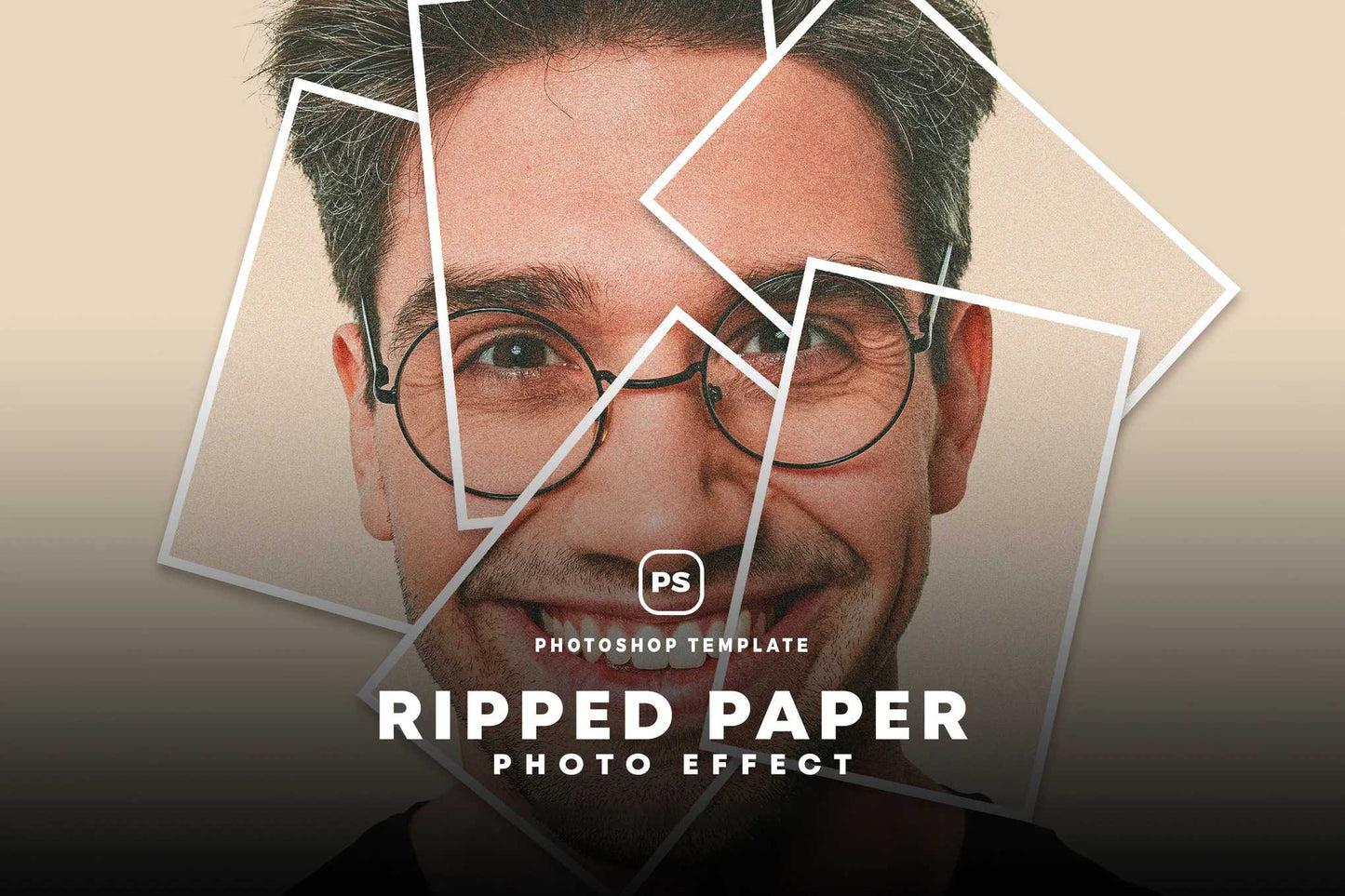 19 Studio-Grade Ripped Paper Photoshop Effects Bundle