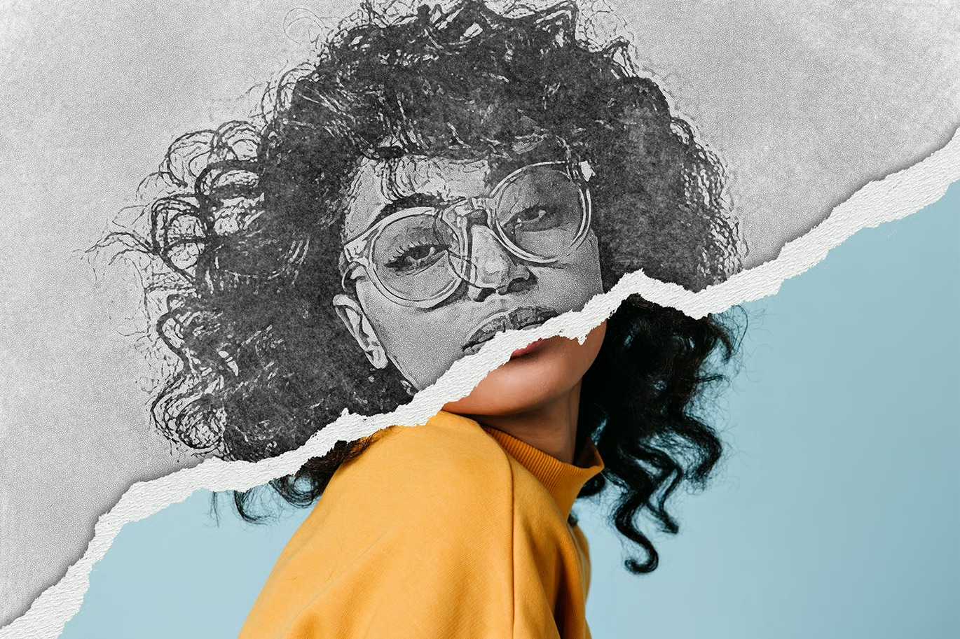 19 Studio-Grade Ripped Paper Photoshop Effects Bundle