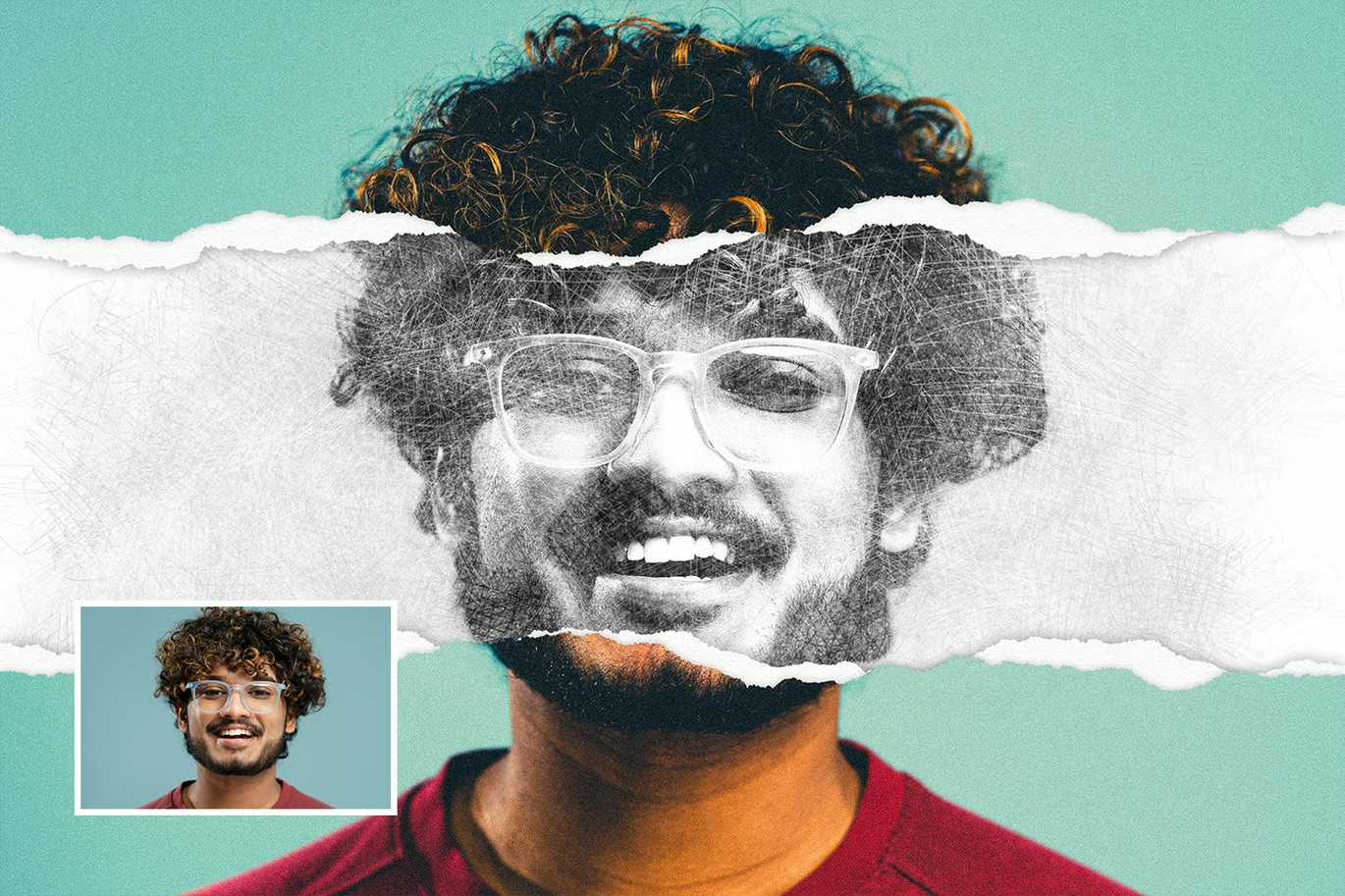 19 Studio-Grade Ripped Paper Photoshop Effects Bundle