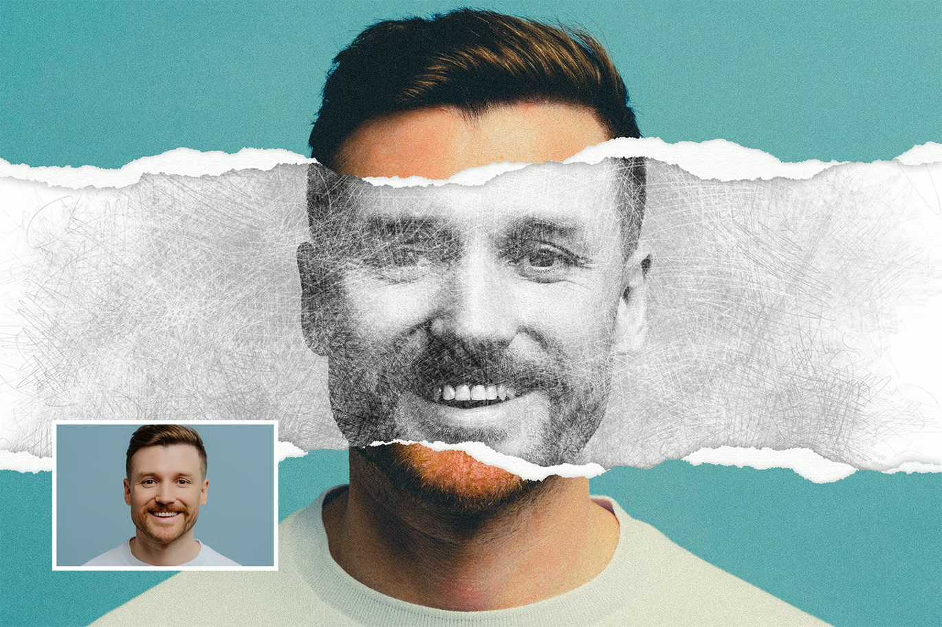 19 Studio-Grade Ripped Paper Photoshop Effects Bundle