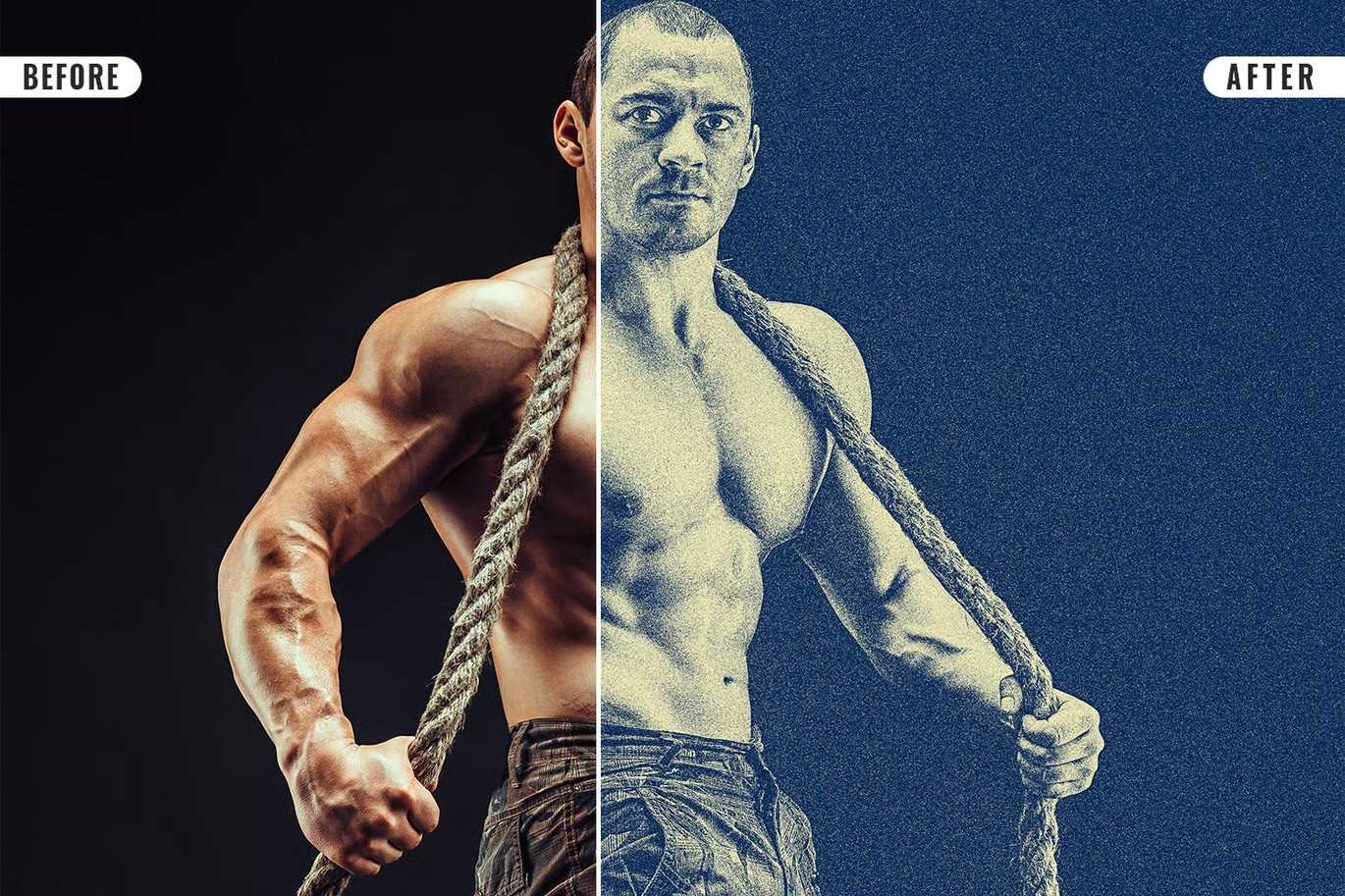 The Kinetic Bundle Of 23 Photoshop Effects