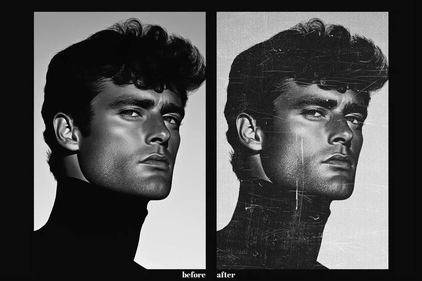 22 Cinematic Photoshop Add-Ons Collection