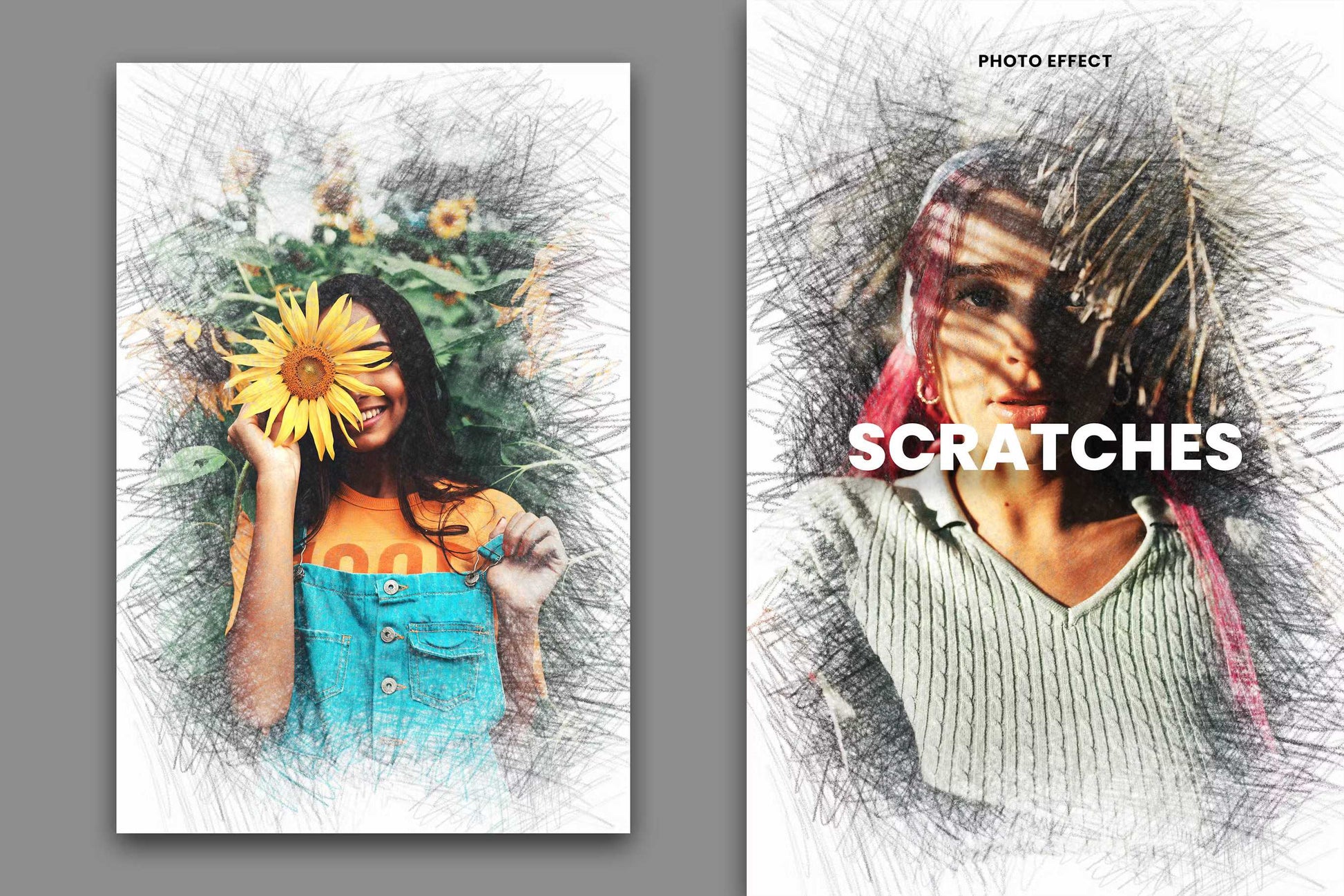 20 Deluxe Portrait + Poster Photoshop Templates Bundle - Photoboto
