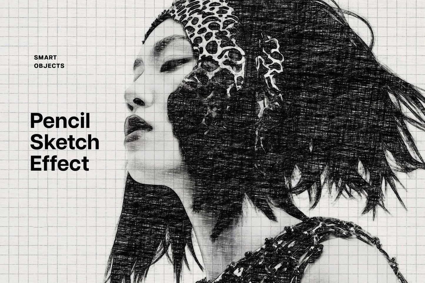 22 Sketch & Paint Photoshop Effects Bundle