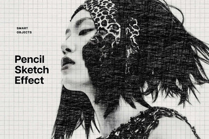 22 Sketch & Paint Photoshop Effects Bundle