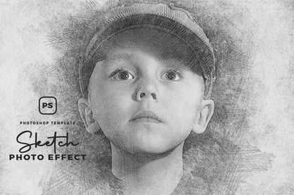 26 Digital Sketch Photoshop Effects Toolkit
