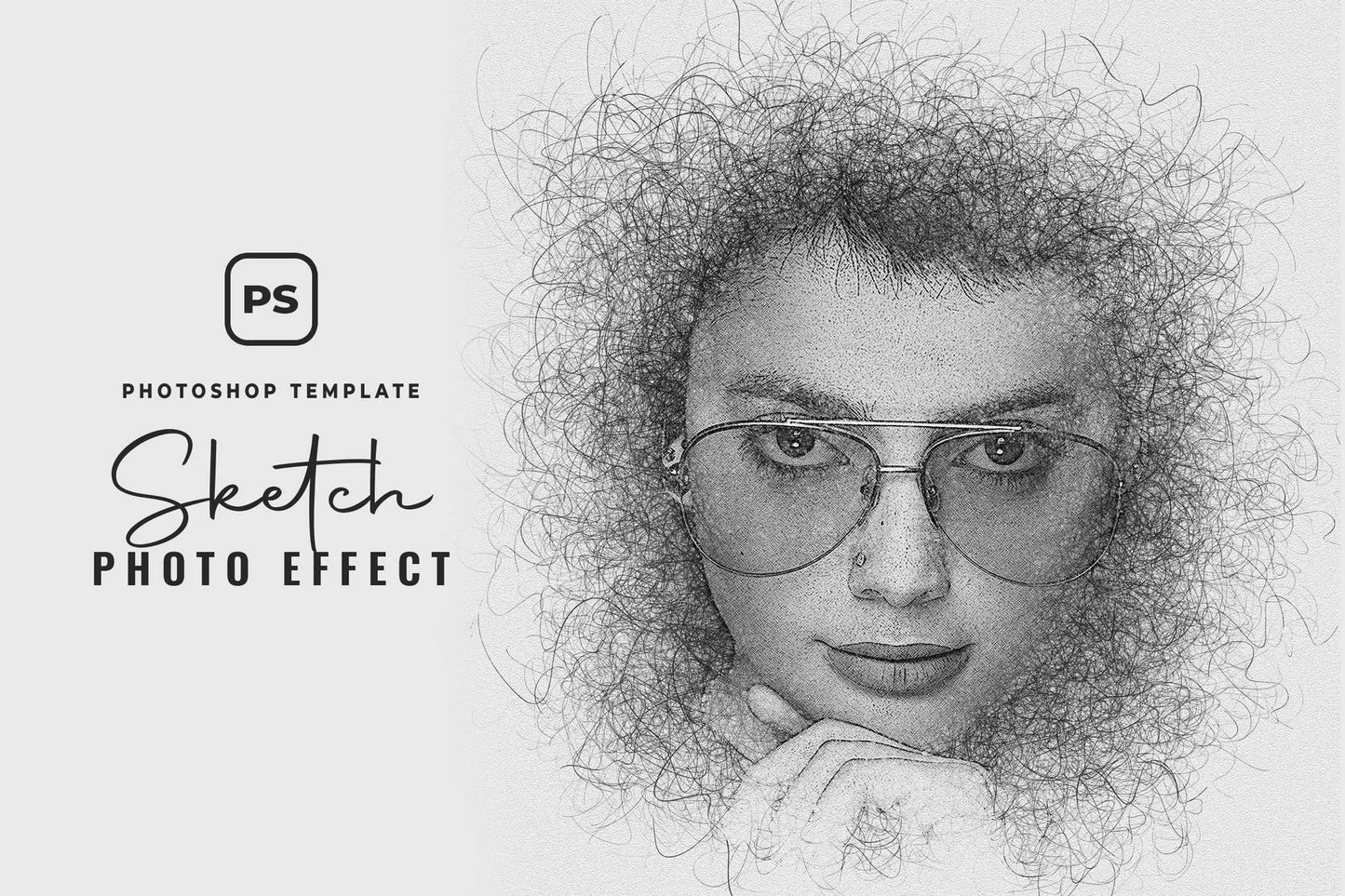 26 Digital Sketch Photoshop Effects Toolkit