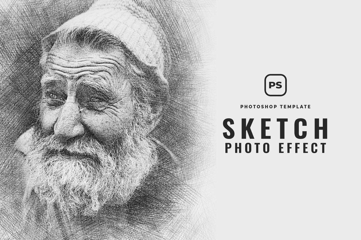 26 Digital Sketch Photoshop Effects Toolkit