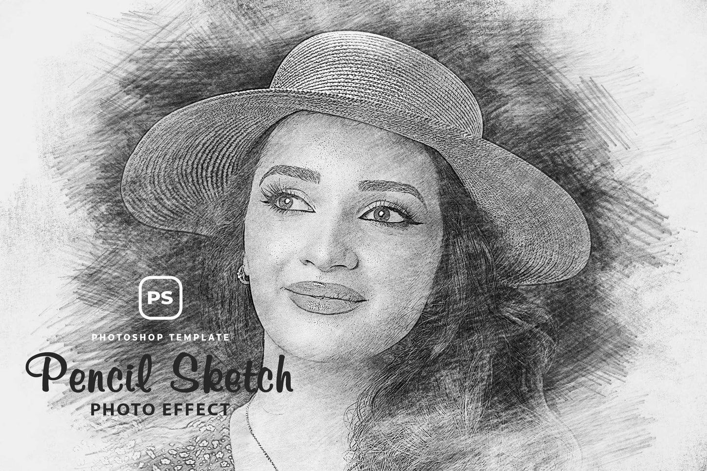 26 Digital Sketch Photoshop Effects Toolkit
