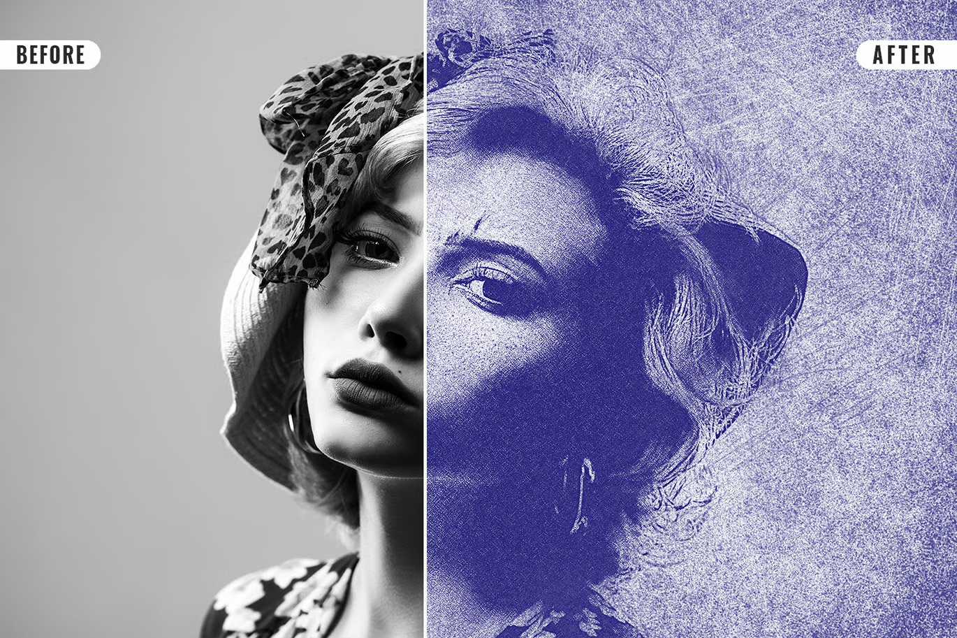 26 Digital Sketch Photoshop Effects Toolkit