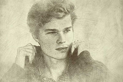 21 Creative Sketching Photoshop Effects Set
